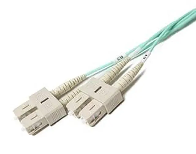 Alt view image 2 of 4 - FiberCablesDirect - 65M OM4 SC SC Fiber Patch Cable | Bend Insensitive Plenum 100Gb Duplex 50/125 SC to SC Multimode Jumper 65 Meter (213.25ft) | Length Options: 0.5M-300M | 10/100g sfp mm sc-sc ofnp