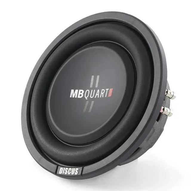 Alt view image 2 of 4 - DS1-204 8 Inch 400 Watt MAX 200 Watt RMS 4 Ohm Dual Voice Coil, Shallow Slim Subwoofer Speaker Pair for Car Audio Sound System