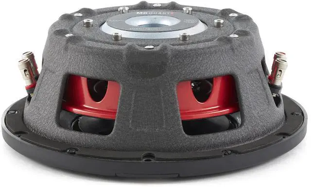 Alt view image 4 of 4 - DS1-204 8 Inch 400 Watt MAX 200 Watt RMS 4 Ohm Dual Voice Coil, Shallow Slim Subwoofer Speaker Pair for Car Audio Sound System