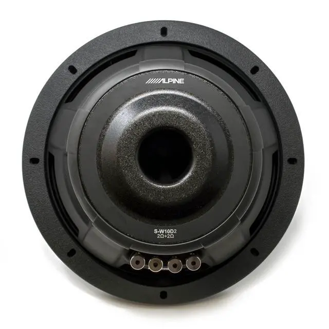 Alt view image 4 of 4 - S-W10D2 S-Series 10" Dual 2-Ohm Subwoofer