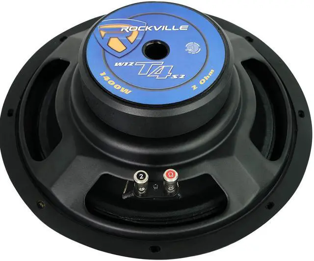 Alt view image 5 of 6 - W12T4S2 12" Shallow Mount 1400w Peak/350w RMS CEA Compliant Car Subwoofers, 2-Ohm, 2-Piece