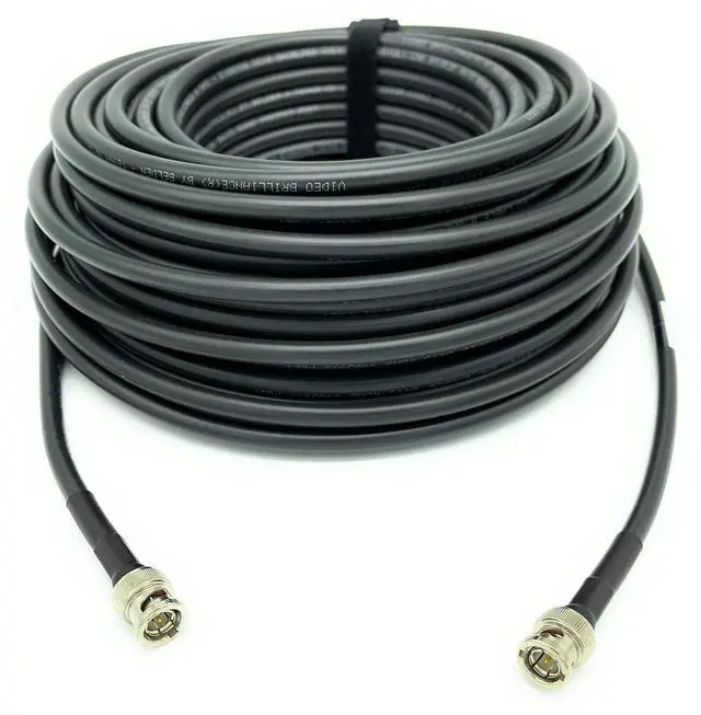 Main image of 3G/6G HD SDI BNC Cable- Belden 1694a RG6 - Black (300ft)