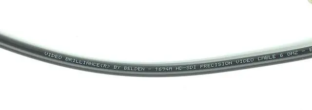 Alt view image 5 of 5 - 3G/6G HD SDI BNC Cable- Belden 1694a RG6 - Black (300ft)