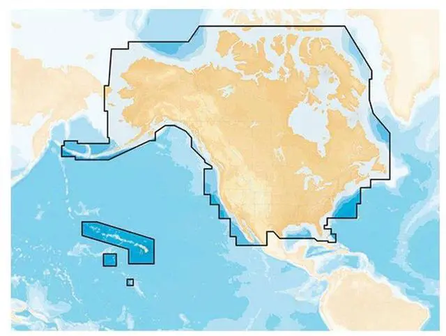 Main image of Garmin MSD/NAV+NI Plus - United States and Canada, Black