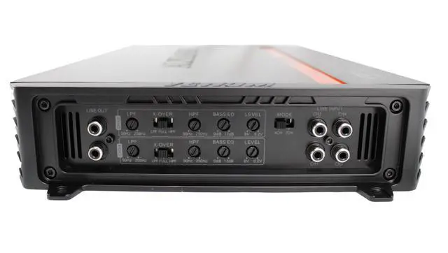 Alt view image 3 of 4 - V1000.4 Venum Series 2000 Watts Max 4-Channel Car Amp with Power Plant Chip 4-Way Protection Circuitry Multi-Channel Bridgeable Class A/B with Low Level Outputs & Selectable Input Switch