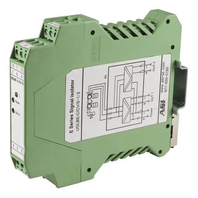 Alt view image 2 of 6 - ASI ASI451145 4-20mA Analog Signal Splitter, 3-Way Isolation