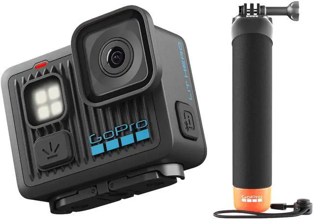 Main image of LIT Hero Bundle The Handler Floating Hand Grip - Lightweight, 4K, Waterproof Action Camera with Touchscreen Edit Quik App