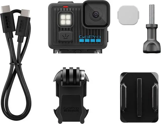 Alt view image 2 of 4 - LIT Hero Bundle The Handler Floating Hand Grip - Lightweight, 4K, Waterproof Action Camera with Touchscreen Edit Quik App
