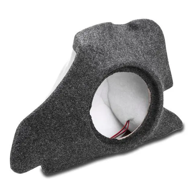Alt view image 2 of 4 - Single 10" Custom Fit Sealed Subwoofer Enclosure - Fits 2015-2020 Dodge Charger