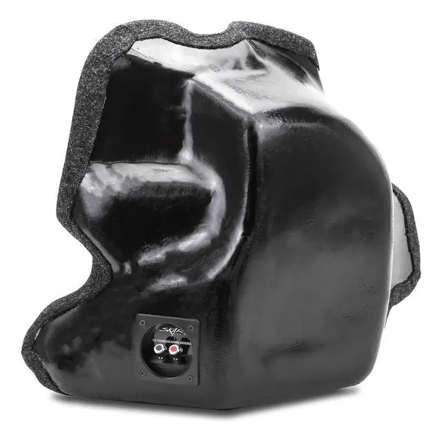 Alt view image 3 of 4 - Single 10" Custom Fit Sealed Subwoofer Enclosure - Fits 2015-2020 Dodge Charger