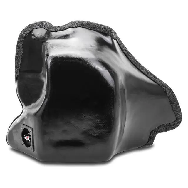 Alt view image 4 of 4 - Single 10" Custom Fit Sealed Subwoofer Enclosure - Fits 2015-2020 Dodge Charger