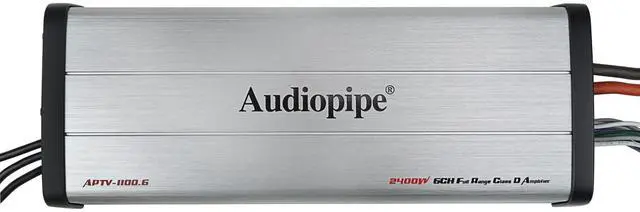 Main image of APTV-1100.6-6 Channel Class D Amplifier - Powersports IP67 ATV/UTV/Marine Amplifier