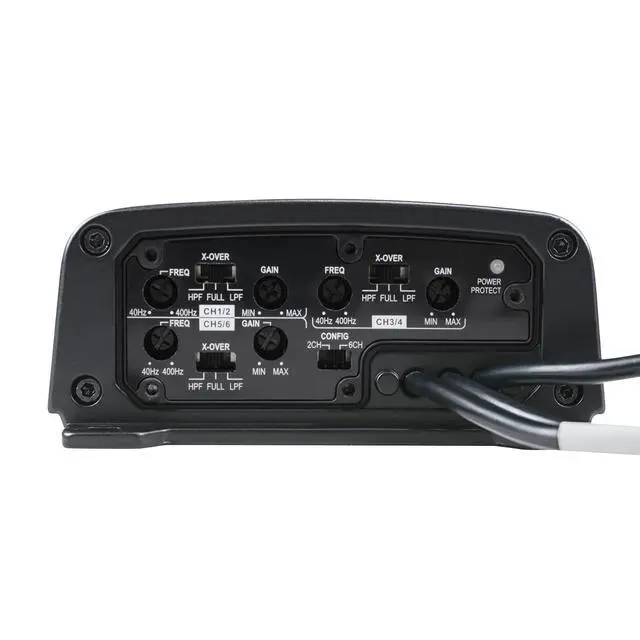 Alt view image 3 of 5 - APTV-1100.6-6 Channel Class D Amplifier - Powersports IP67 ATV/UTV/Marine Amplifier