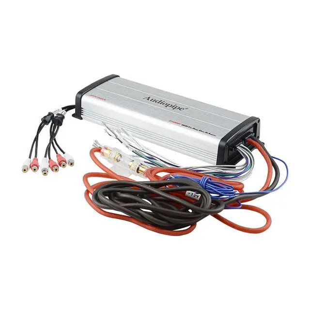 Alt view image 5 of 5 - APTV-1100.6-6 Channel Class D Amplifier - Powersports IP67 ATV/UTV/Marine Amplifier