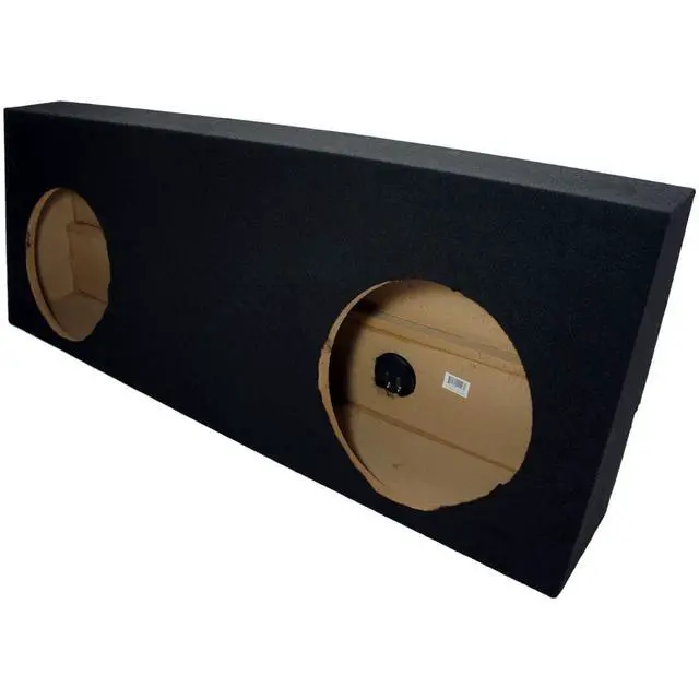 Alt view image 3 of 4 - Compatible with 2007-2013 Toyota Tundra Crew Max Truck Dual 12" Sub Box Subwoofer Enclosure
