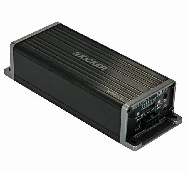 Alt view image 4 of 6 - 47KEY2004 KEY200.4 Smart 4-Ch. Amplifier Auto-EQ/Processor