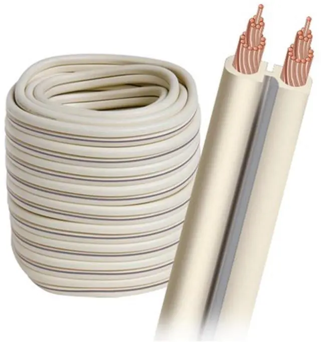 Main image of G-2 bulk speaker cable - 16 AWG 50' (15.24m) spool - white jacket
