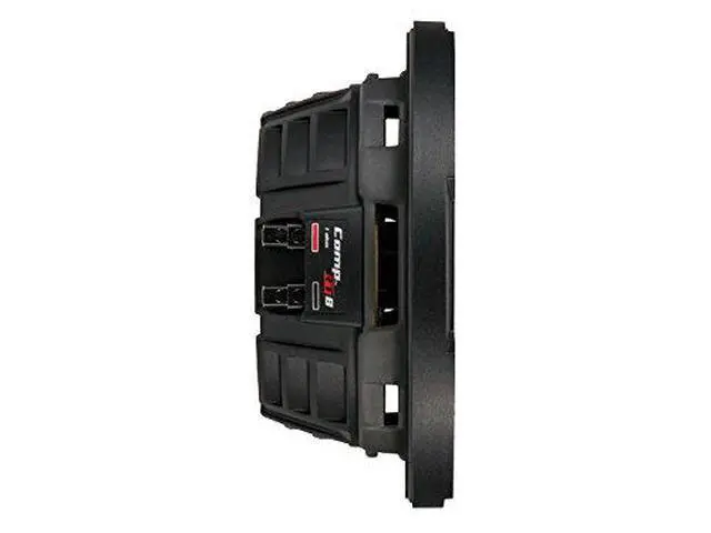 Alt view image 4 of 5 - 8" Dual 1200W CompRT 2 Ohm Shallow Slim Car Subwoofer (Pair) | 43CWRT82