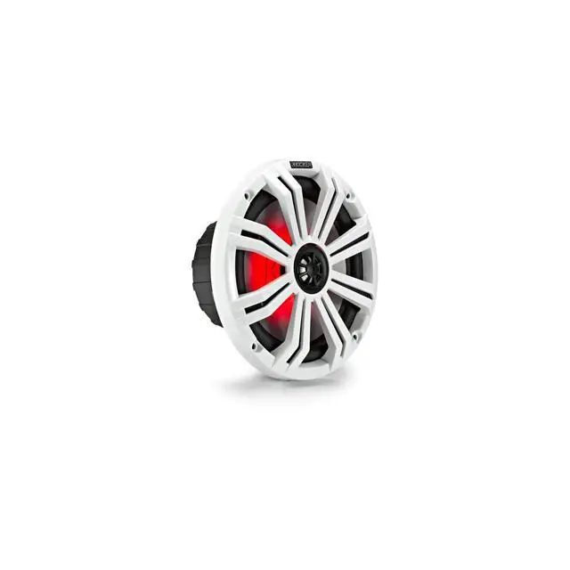 Alt view image 4 of 6 - 8 Inch KM-Series Marine Speaker Bundle KM84LCW with KMLC LED Remote