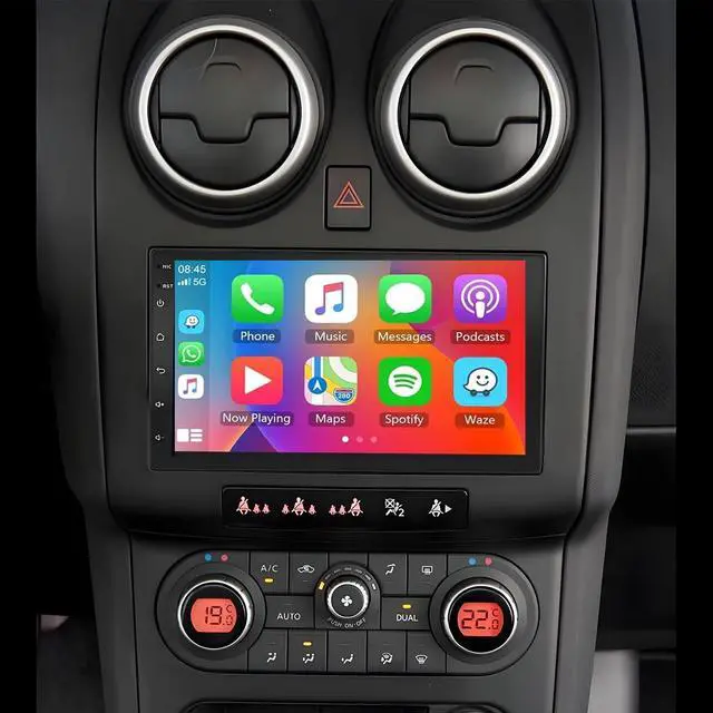 Main image of Car Radio Stereo for Nissan Sentra 2007-2012 Rogue 2008-2011 Pathfinder 2005-2010, 7 '' IPSTouch Screen Car Radio with Wireless Carplay Android Auto,GPS BT Backup Camera MIC-2+32G