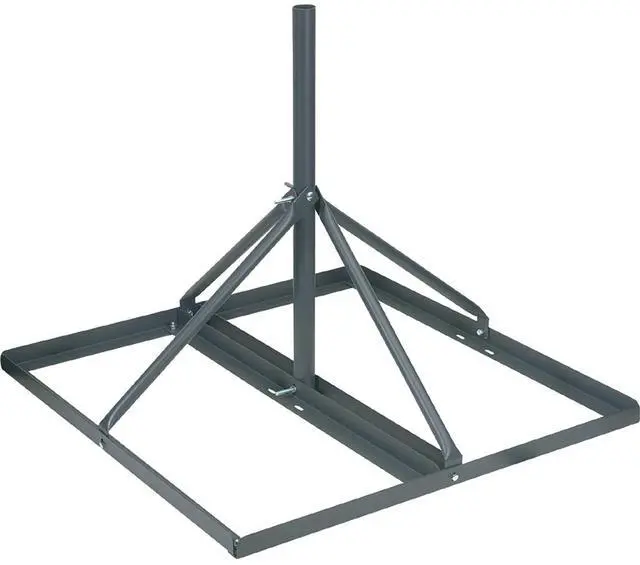 Main image of FRM-125 Non-Penetrating Roof Mount (60-Inch long 1.25-Inch OD mast, Grey)