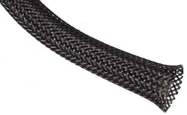 Main image of 1/2" Fray Resistant Clean Cut Expandable Braided Sleeving - 500 Feet
