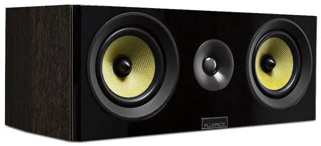 Main image of Signature HiFi 2-Way Center Channel Speaker for Enhanced Dialogue and Vocals in Home Theater Surround Sound Systems - Natural Walnut (HFCW)