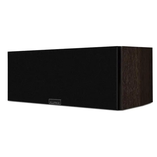 Alt view image 3 of 4 - Signature HiFi 2-Way Center Channel Speaker for Enhanced Dialogue and Vocals in Home Theater Surround Sound Systems - Natural Walnut (HFCW)