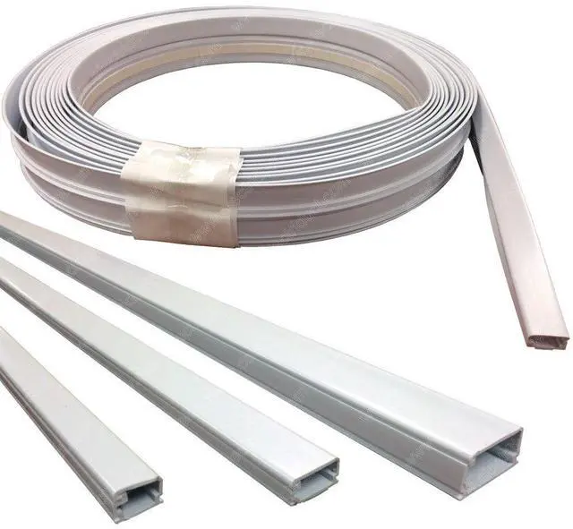 Main image of Large (1125) Surface Cable Raceway Roll - 50FT - Color Beige