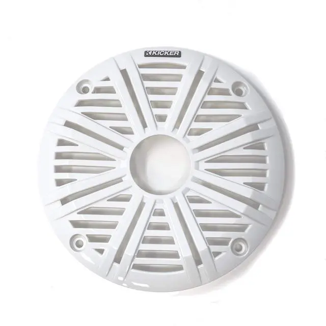 Alt view image 5 of 5 - 6.5" Marine Speakers (2 Pair) White Salt Water Grills OEM Replacement Speakers