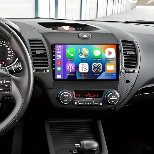 Main image of Android13.0 Car Stereo Fit for KIA Forte 2013-2018, 9 Inch Touch Screen Car Audio Receivers with Wireless Carplay Android Auto Bluetooth GPS WiFi Backup Camera 2G+64G