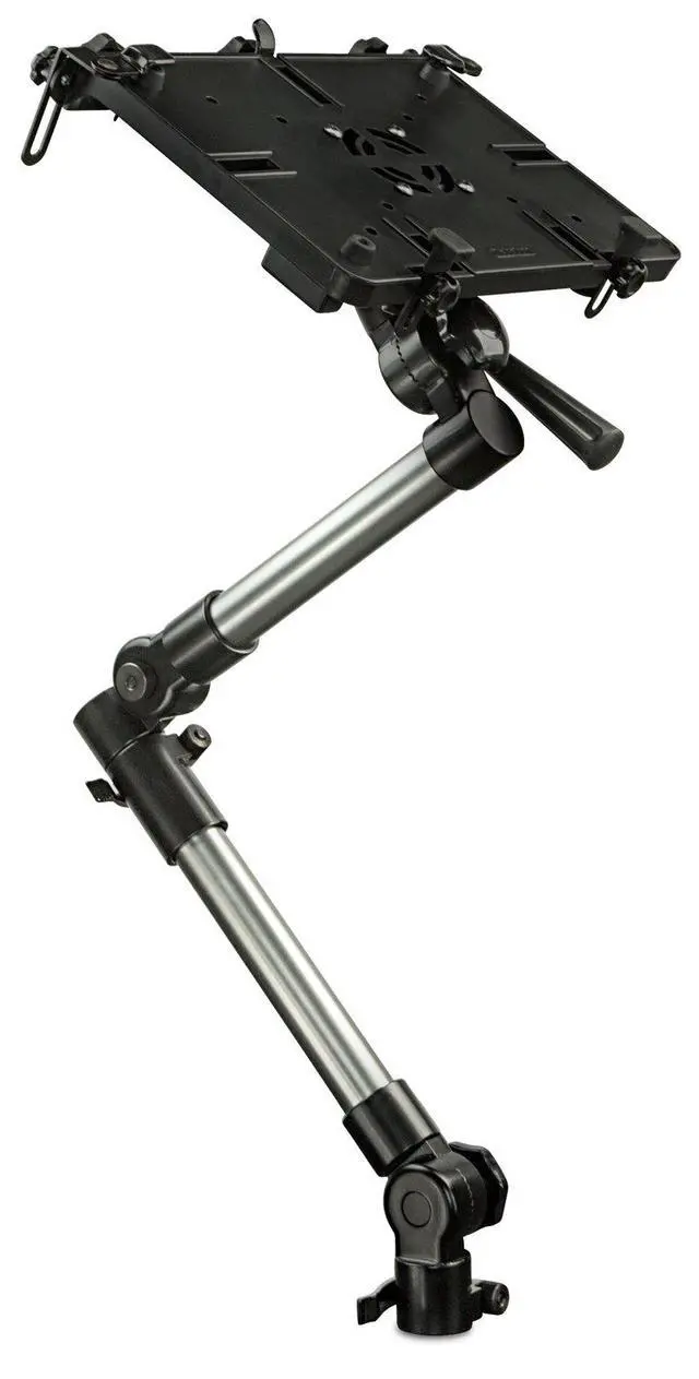 Alt view image 2 of 4 - Car Laptop Mount with Vented Cooling Fan, Adjustable Vehicle Laptop Stand for 1215.4 Inch Laptops up to 9 lbs, Full Motion Holder for Cars & Trucks