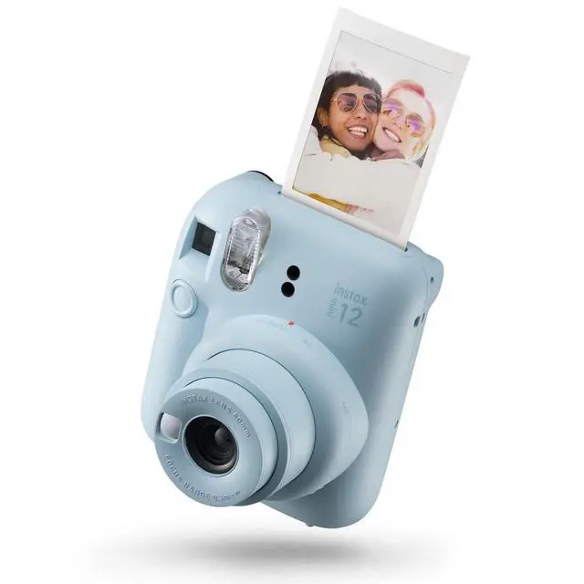 Alt view image 2 of 6 - Fujifilm Mini 12 Instant Camera with 40 Shot Film Pack - Pastel Blue