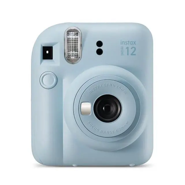Alt view image 3 of 6 - Fujifilm Mini 12 Instant Camera with 40 Shot Film Pack - Pastel Blue