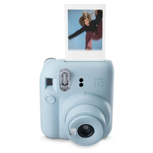 Alt view image 5 of 6 - Fujifilm Mini 12 Instant Camera with 40 Shot Film Pack - Pastel Blue