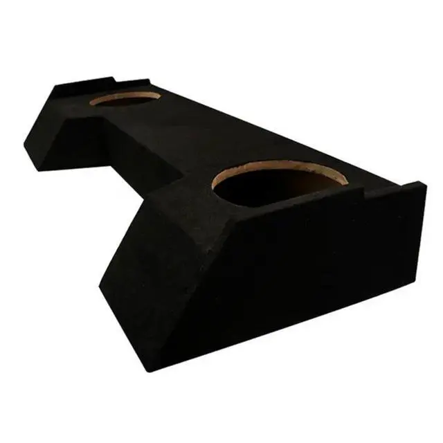 Alt view image 3 of 6 - 2X12DTB-CREW-19UP Dual 12 Inch Subwoofer Box Enclosure Compatible with Dodge Ram Crew Cab 2019-2025
