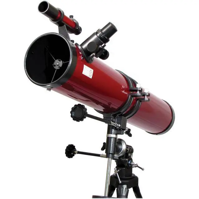 Alt view image 2 of 4 - Red Planet 45-100x114mm Newtonian Reflector Telescope (RP-300), Red