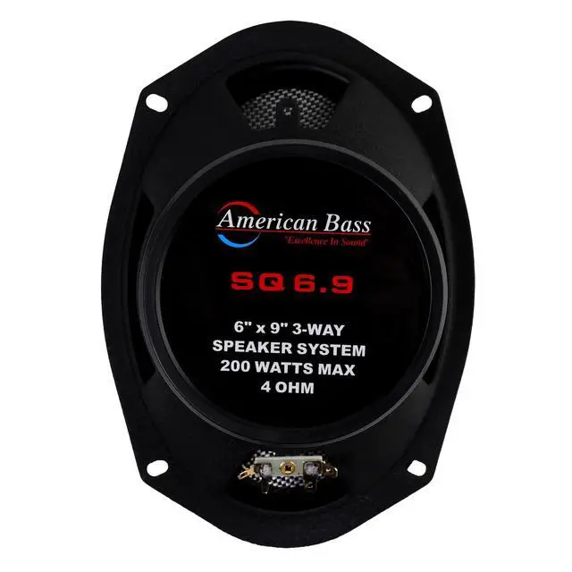Alt view image 5 of 6 - SQ 6.9" Full Range Speakers, 200, Pair