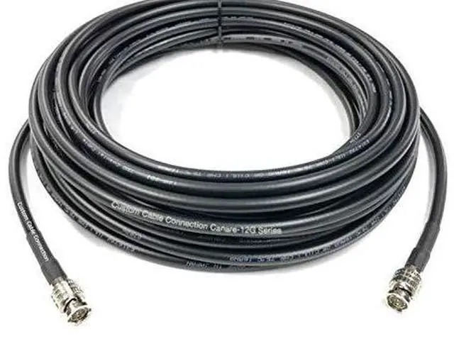 Alt view image 4 of 4 - 125 Foot Canare (L-5.5CUHD) 12G-SDI 4K UHD Video BNC Coax Cable Sold