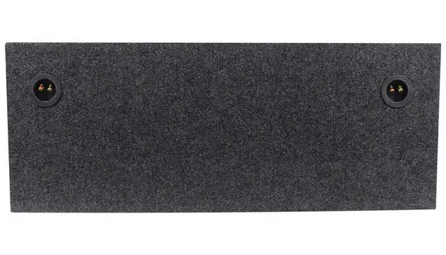 Alt view image 4 of 4 - RKDV12 Dual 12" Vented/Ported Square Subwoofer Enclosure, Fits Kicker Solo Baric L7/L5, 39Hz Tuned, 3/4" MDF, Made in USA