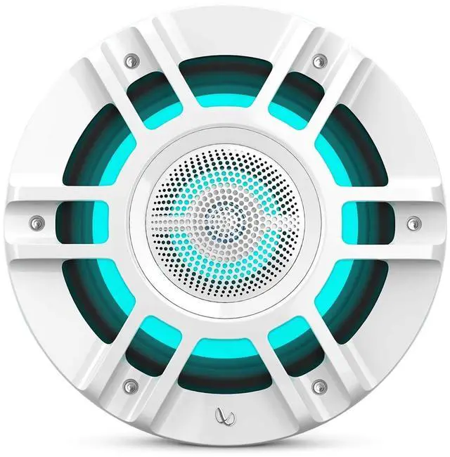 Alt view image 5 of 6 - KAPPA8130MAM - Kappa Marine KAPPA8130M White 8" Premium 3-Way RGB LED Convertible Speakers