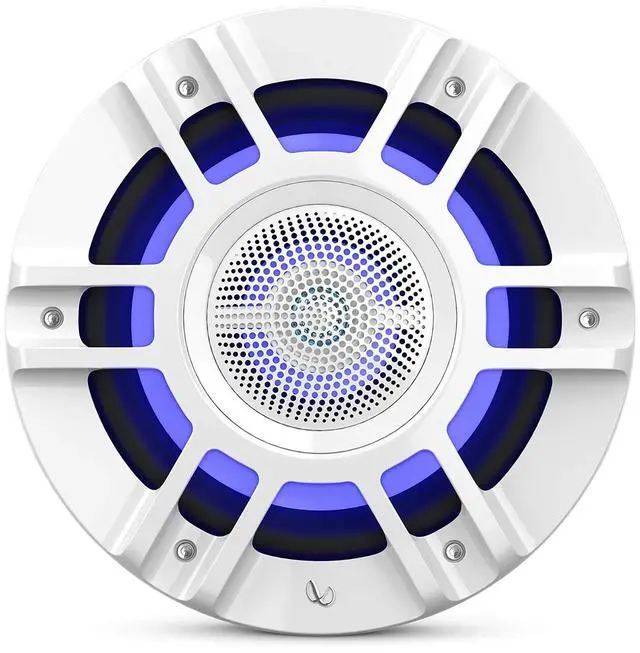 Alt view image 6 of 6 - KAPPA8130MAM - Kappa Marine KAPPA8130M White 8" Premium 3-Way RGB LED Convertible Speakers