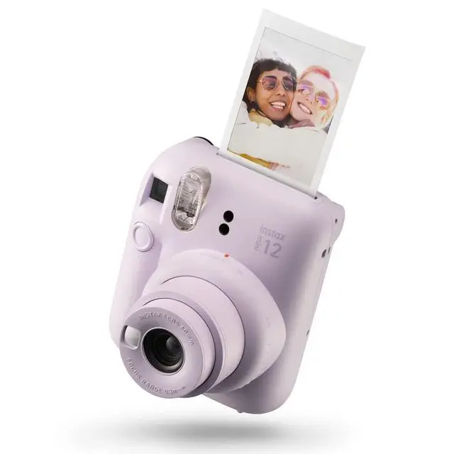 Alt view image 2 of 6 - Fujifilm Mini 12 Instant Camera with 40 Shot Film Pack - Lilac Purple
