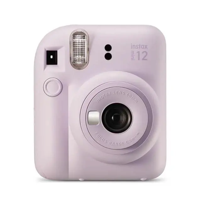 Alt view image 3 of 6 - Fujifilm Mini 12 Instant Camera with 40 Shot Film Pack - Lilac Purple