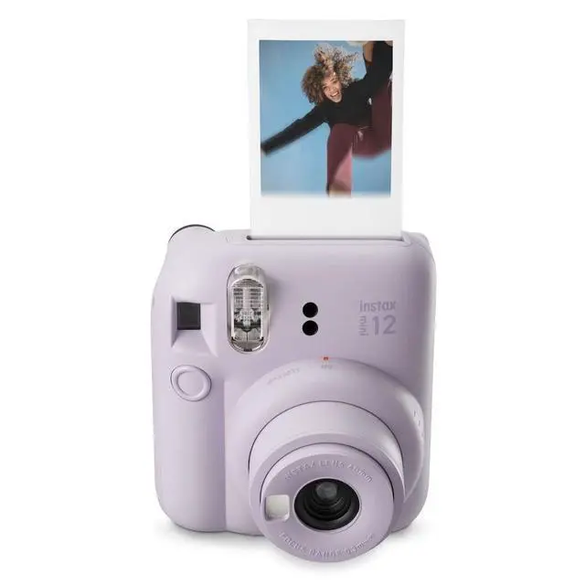 Alt view image 5 of 6 - Fujifilm Mini 12 Instant Camera with 40 Shot Film Pack - Lilac Purple