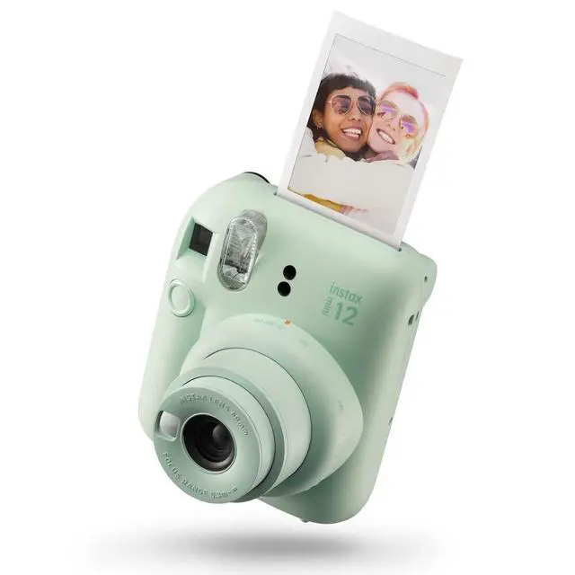 Alt view image 2 of 6 - Fujifilm Mini 12 Instant Camera with 40 Shot Film Pack - Mint Green