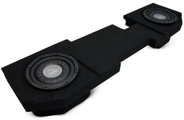 Main image of F104 Dual 10" Sub Box Enclosure Compatible with 2002-2018 Dodge Ram Quad or Crew Truck