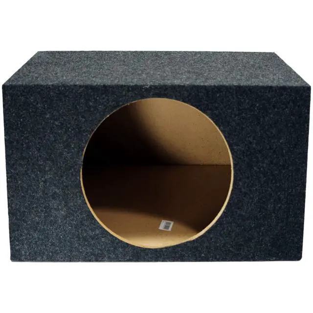 Alt view image 3 of 4 - Universal Car Stereo Hatchback Sealed Single 12" Alpine S-W12D4 Type S Car Audio Subwoofer Custom Sub Box Enclosure Package