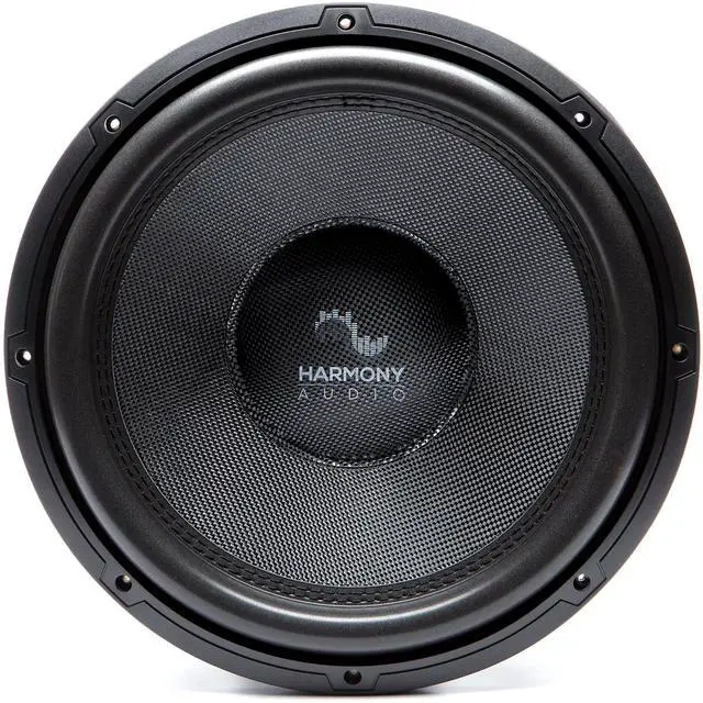 Main image of HA-C154 Car Stereo Competition Carbon 15" Sub 2800W Dual 4 Ohm Subwoofer