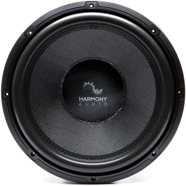 Main image of HA-C152 Car Stereo Competition Carbon 15" Sub 2800W Dual 2 Ohm Subwoofer New